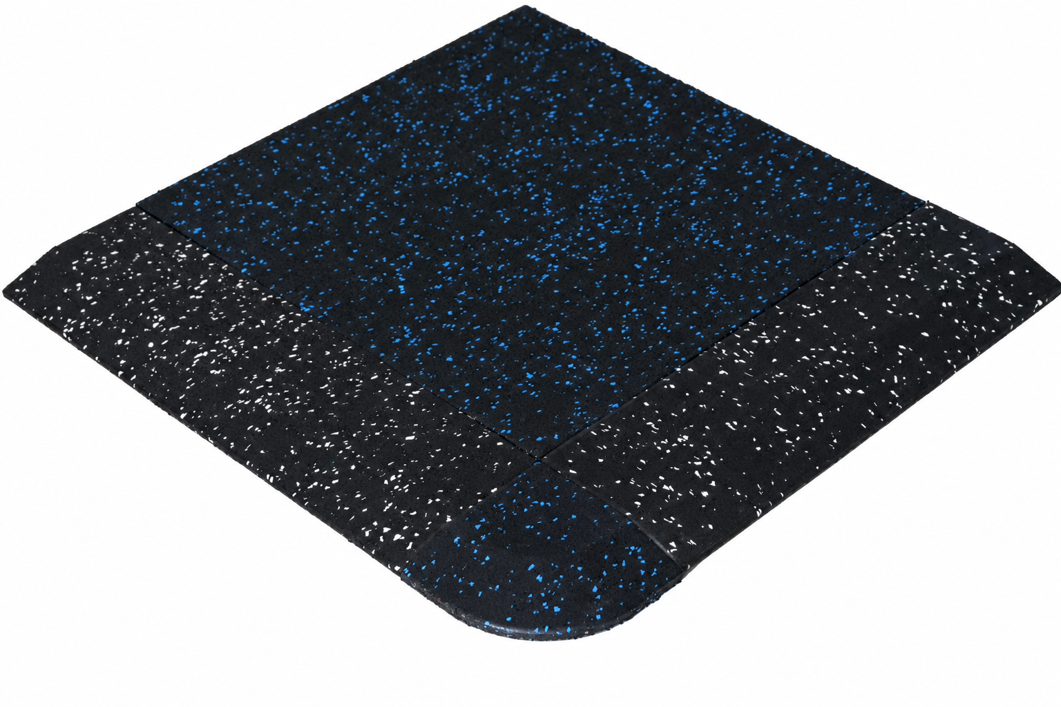 Rubber Floor Mat with Edge Strips